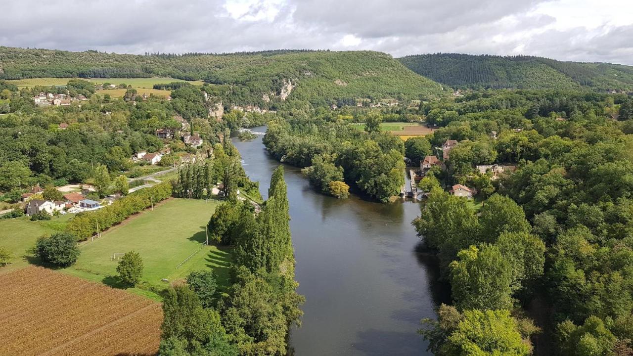Le Refuge Du Cele Hotell Cabrerets Eksteriør bilde