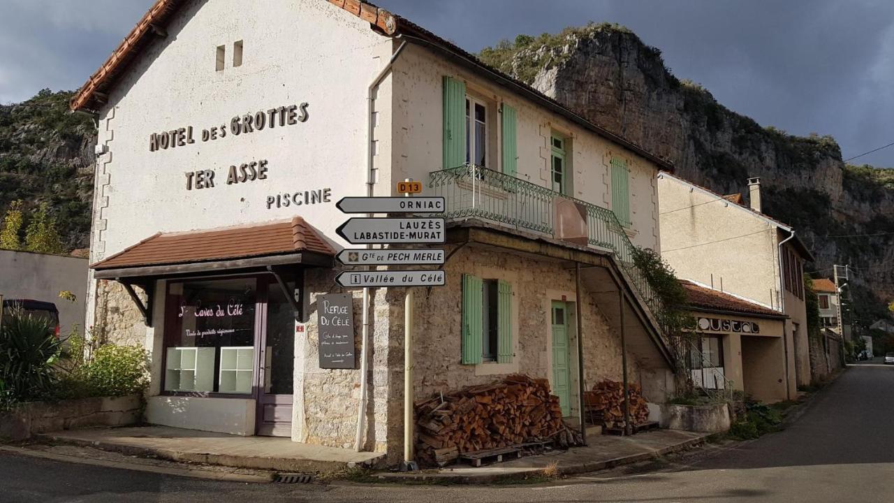 Le Refuge Du Cele Hotell Cabrerets Eksteriør bilde